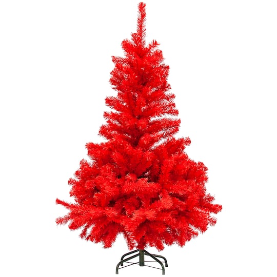 Northlight 4ft. Unlit Scarlet Red Full Pine Artificial Christmas Tree
